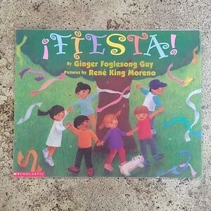 Fiesta Spanish Children's Picture Book Homeschool Preschool Daycare Ginger Guy